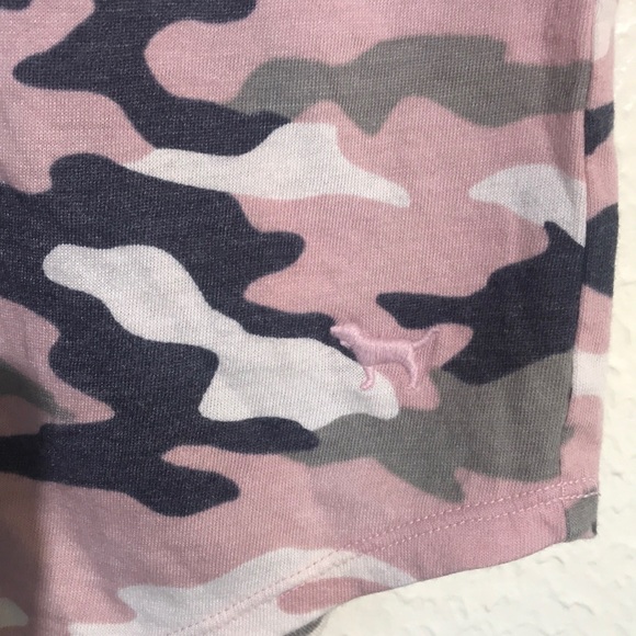 PINK by VS camo t shirt size no - Picture 5 of 8